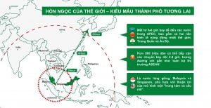 Forest City Malays có vị trí rất đẹp trong khu vực phát triển