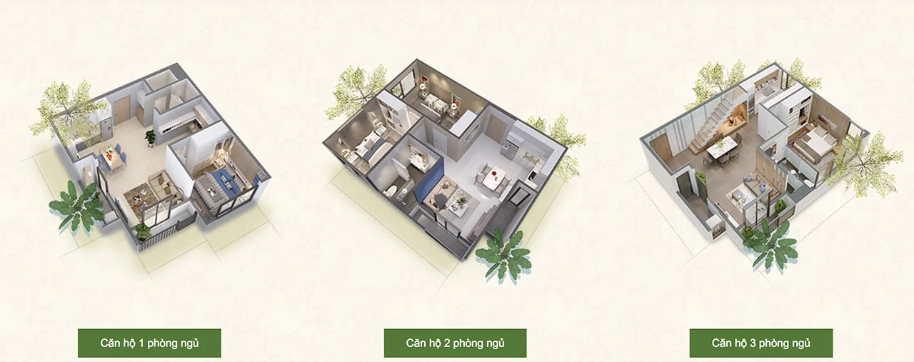 Layout căn hộ Masteri An Phú
