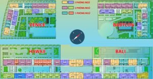 Mặt bằng căn hộ New City Thủ Thiêm cho thuê 1 2 3 phòng ngủ