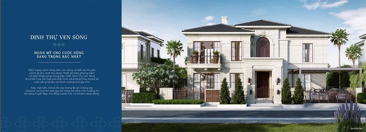 Swanbay City Nhơn Trạch Đồng Nai 4 Dinh thự ven sông
