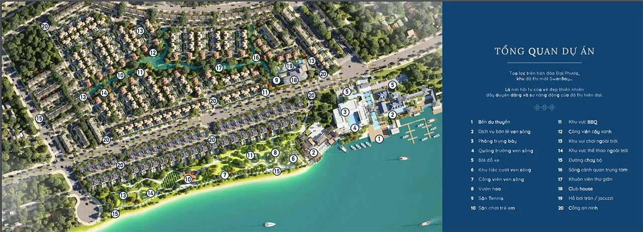 Swanbay City Nhơn Trạch Đồng Nai 3 Tổng quan về dự án Swanbay City