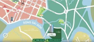Vị trí dự án Saigon Pearl