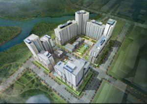 Hình phối cảnh căn hộ Vietracimex Bình Khánh Quận 2