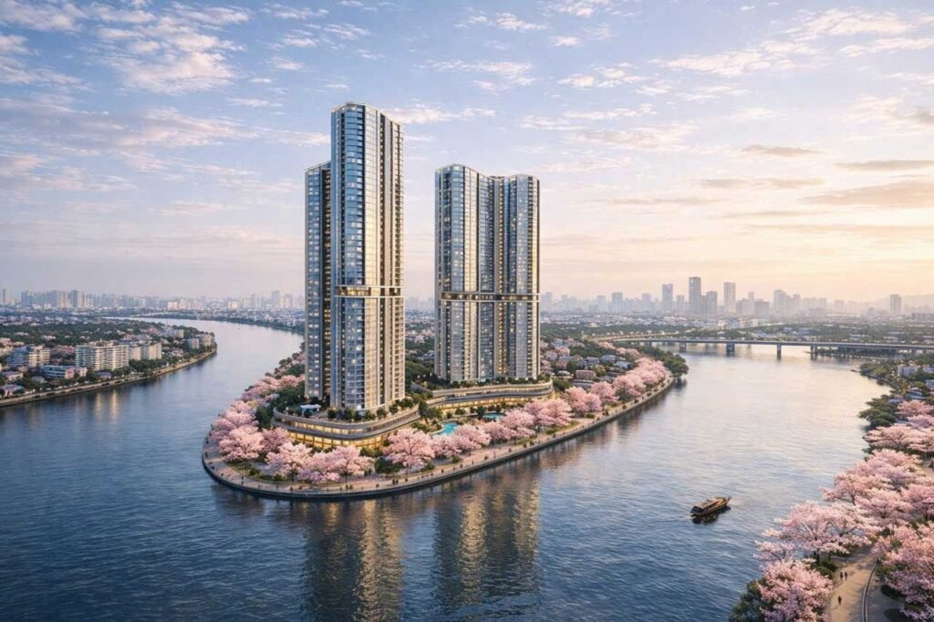 Phối cảnh dự án căn hộ chung cư Masterise Thanh Đa