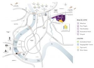 Vị trí dự án căn hộ Palm Garden nằm ở đâu?