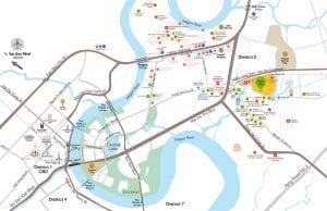 Vị trí dự án Palm City Quận 2 nằm ở đâu?