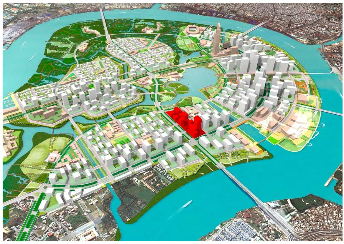 Vị trí Xi Thủ Thiêm nằm ở đâu?