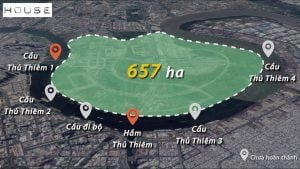 Kết nối vùng của khu đô thị mới Thủ Thiêm