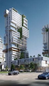 Hình phối cảnh dự án XI Thủ Thiêm