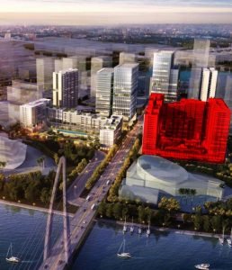 Hình phối cảnh khu căn hộ The Opera Thủ Thiêm