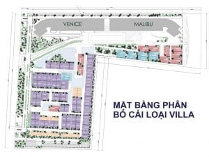 Mặt bằng căn hộ Malibu MGM Hội An