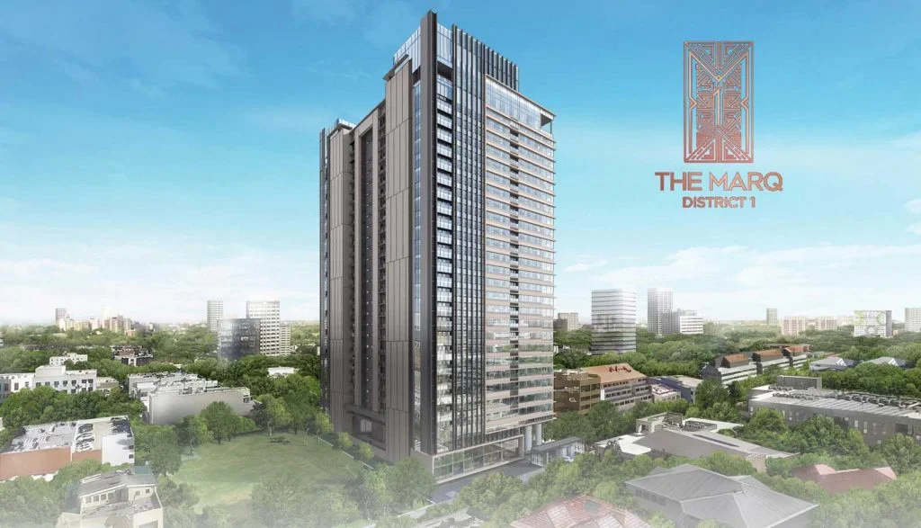Hình phối cảnh dự án The Marq Quận 1