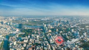 Vị trí căn hộ The Marq toạ lại tại mặt tiền Nguyễn Đình Chiểu