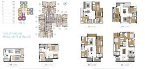 Mặt bằng căn hộ Laimian City Quận 2