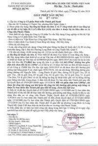 Giấy phép xây dựng Vinhomes Grand Park