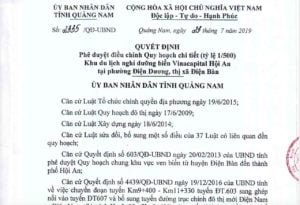 Quy hoạch 1/500 dự án Shantira Hội An
