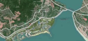 Vị trí dự án nằm ở thành phố Hạ Long