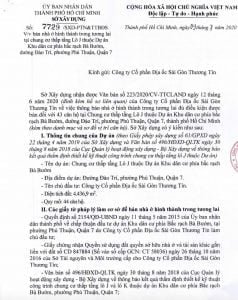 Hồ sơ pháp lý Panomax River Villa