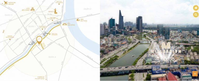 Địa chỉ dự án căn hộ Millennium Quận 4