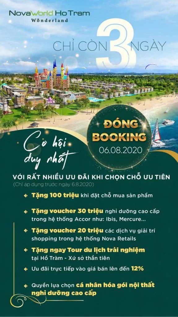 Mua Shophouse Wonderland Hồ Tràm giai đoạn này khách hàng sẽ nhận được nhiều ưu đãi từ chủ đầu tư