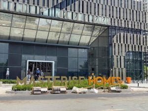 Hình ảnh bên ngoài căn hộ mẫu Masteri Quận 9