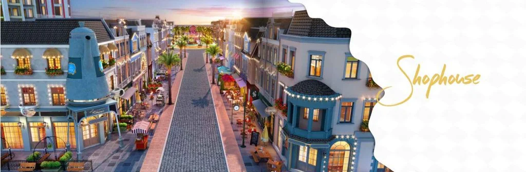 Một góc Shophouse Wonderland Hồ Tràm