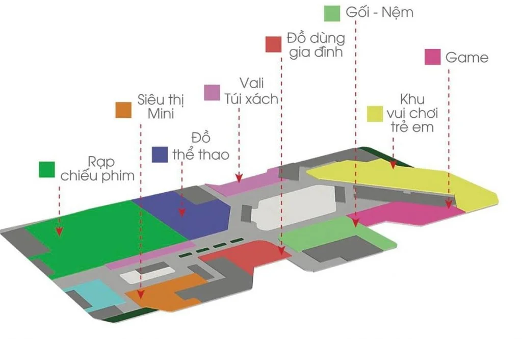 Tầng 3 của Socar Mall
