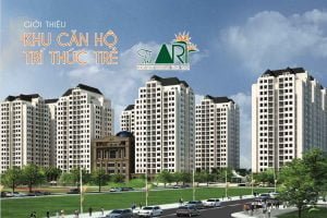 Hình phối cảnh khu căn hộ The Art