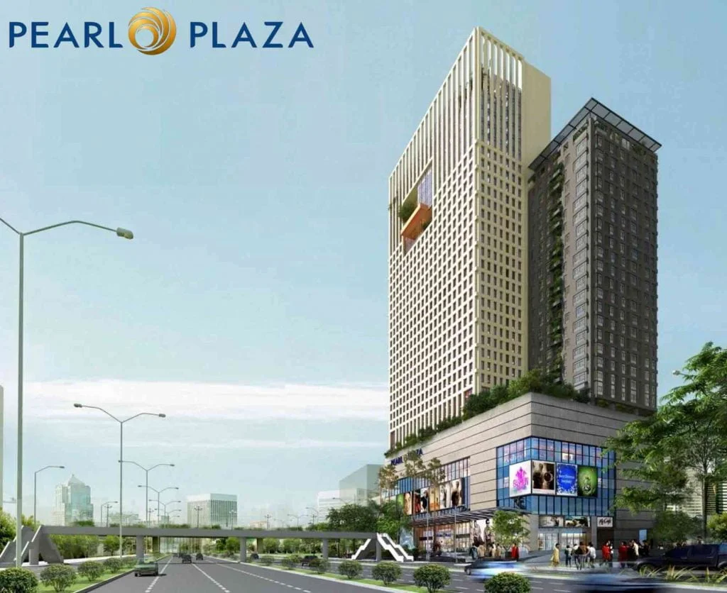 Phối cảnh tòa nhà văn phòng cho thuê Pearl Plaza cho thuê