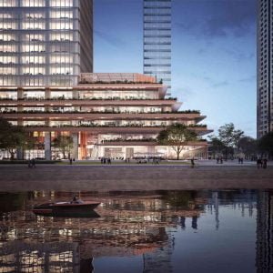 Một góc nhìn về phía phân khu Shophouse Masterise One Central