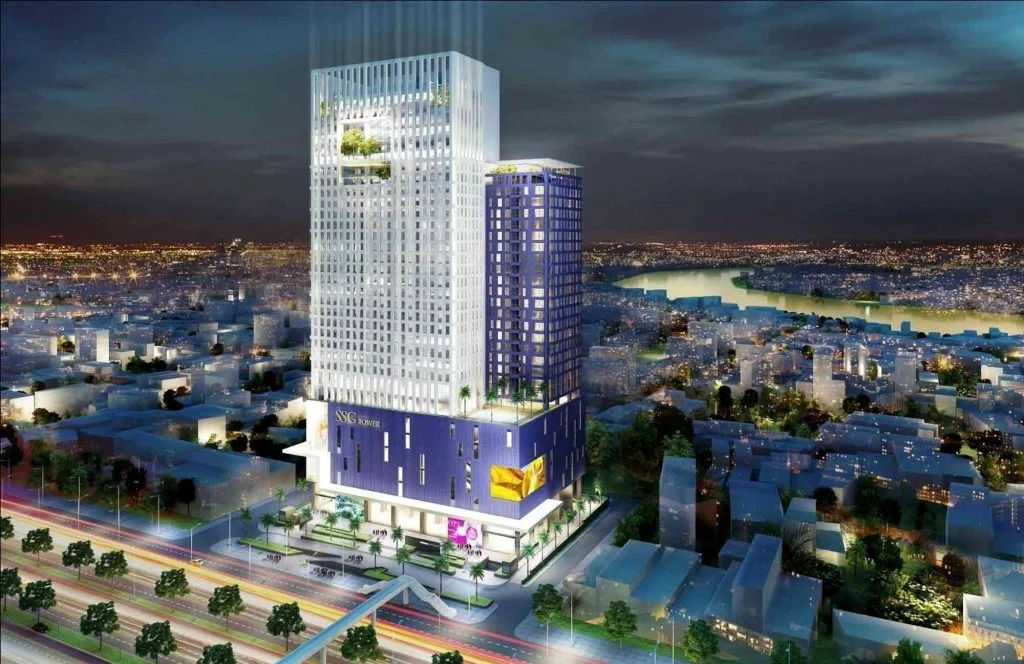 Hình phối cảnh tòa nhà