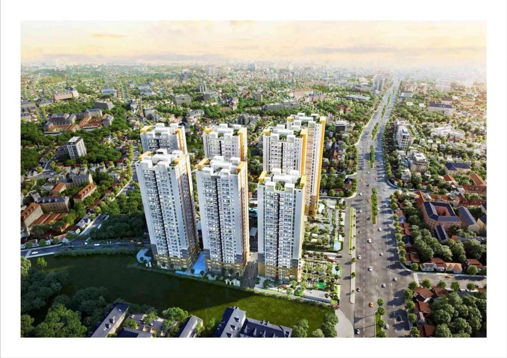 7 tòa tháp căn hộ Bien Hoa Universe Complex