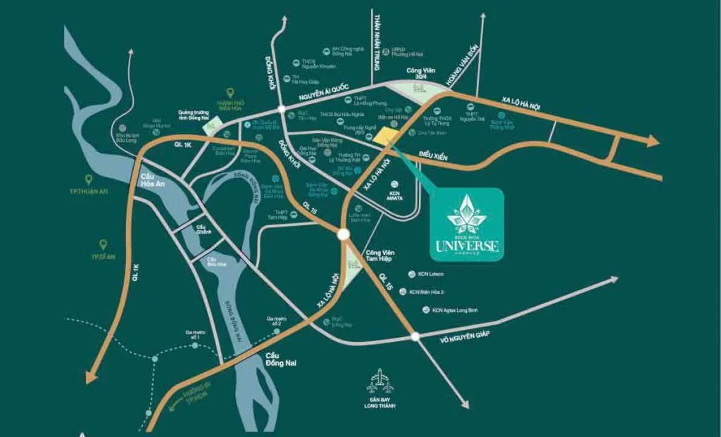 Bản đồ vị trí dự án