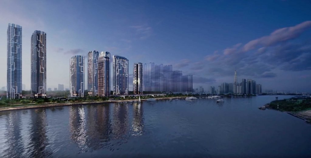 Mặt bằng tổng thể khu đô thị Vinhomes Ba Son Quận 1
