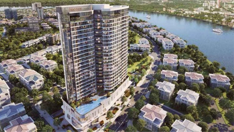 HÌnh phối cảnh dự án Thảo Điền Green