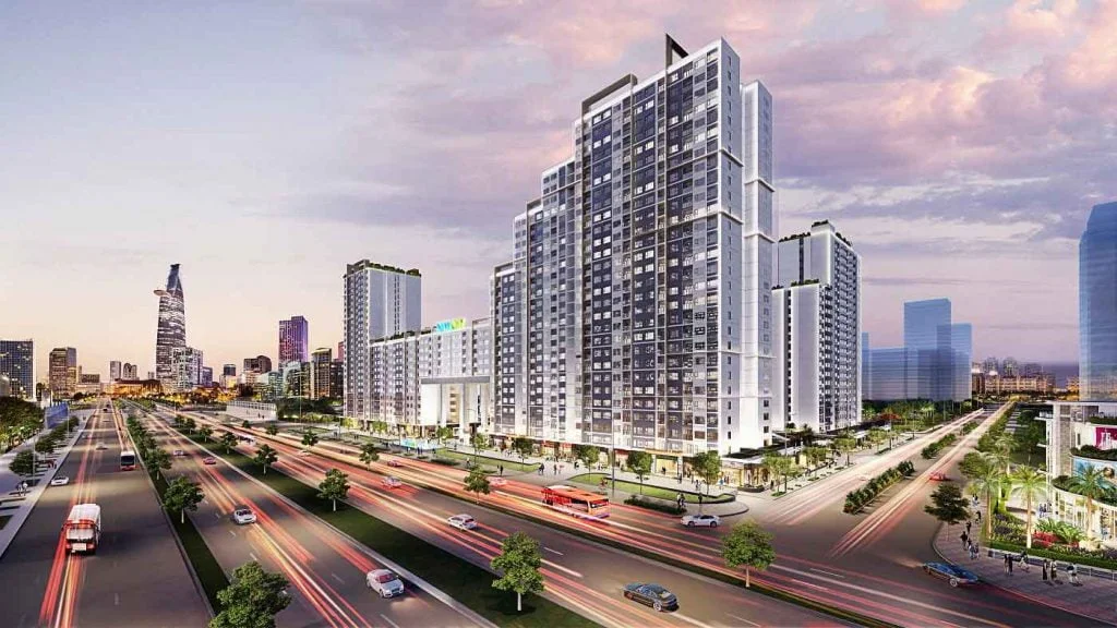 Hình phối cảnh dự án căn hộ New City trên đường Mai Chí Thọ