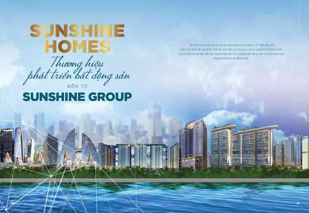 Sunshine Homes Thương hiệu đẳng cấp của Sunshine Group