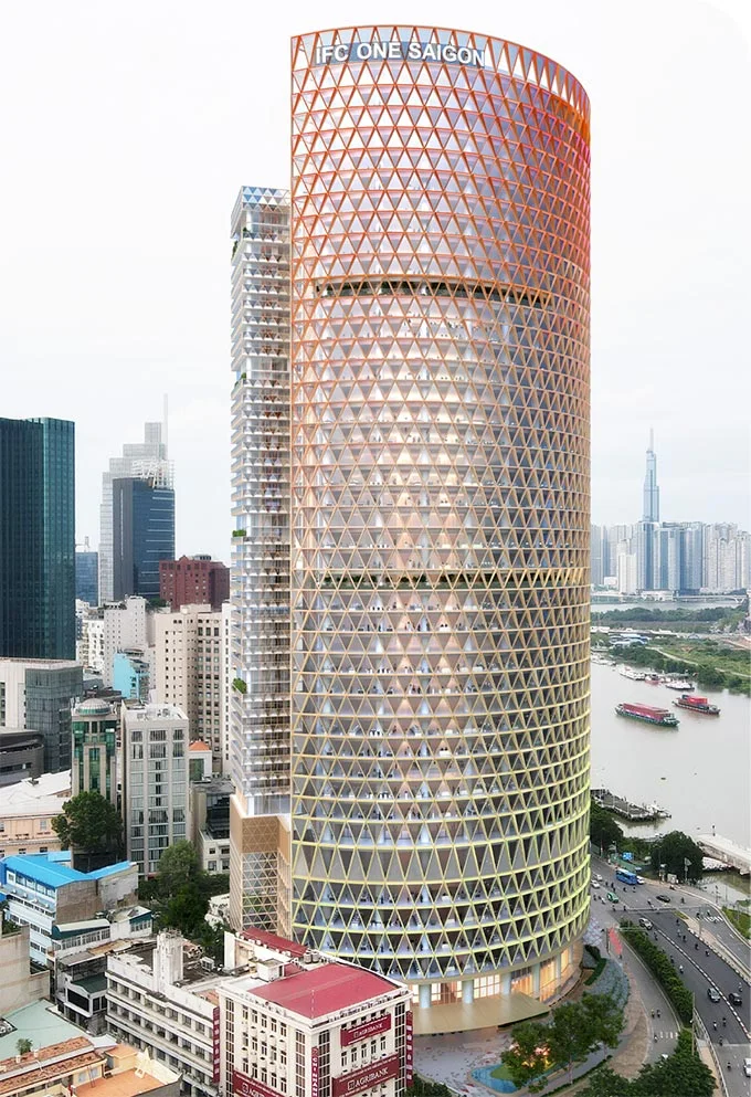 IFC One Saigon 1 Hình ảnh mới nhất về toà nhà IFC One Saigon năm 2022