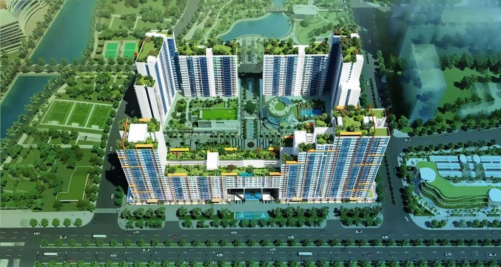 Mặt bằng căn hộ New City Thủ Thiêm cho thuê