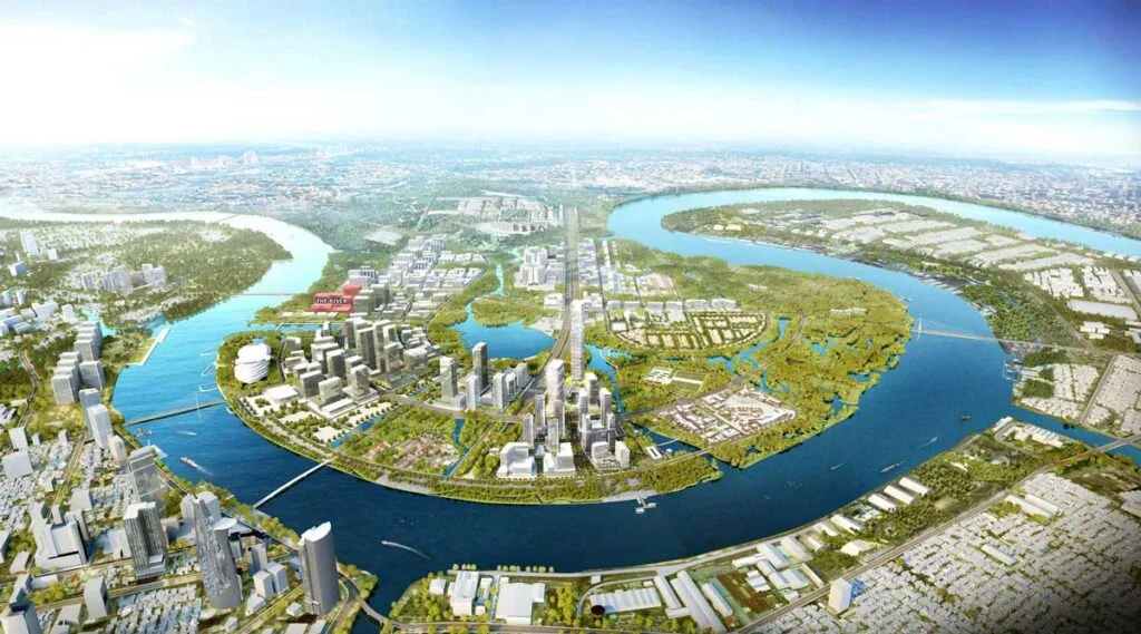 The River Thủ Thiêm 6 Địa chỉ dự án số 315 đường Trần Bạch Đằng, Phường Thủ Thiêm, Thành phố Thủ Đức, Tp.HCM