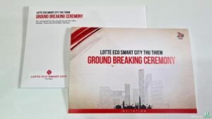 Thư mời lễ động thổ Eco Smart City Thủ Thiêm