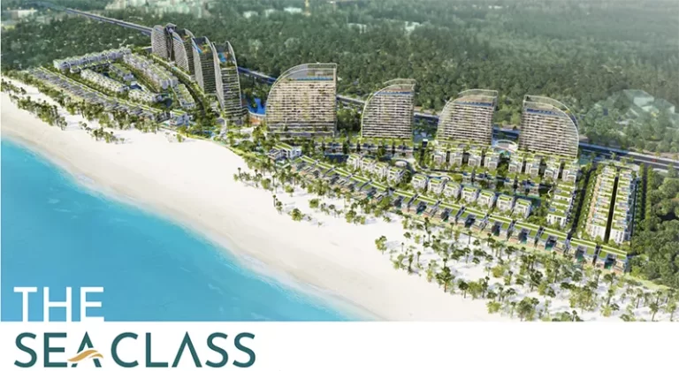 Hình phối cảnh tổng thể dự án Charm Resort Hồ Tràm