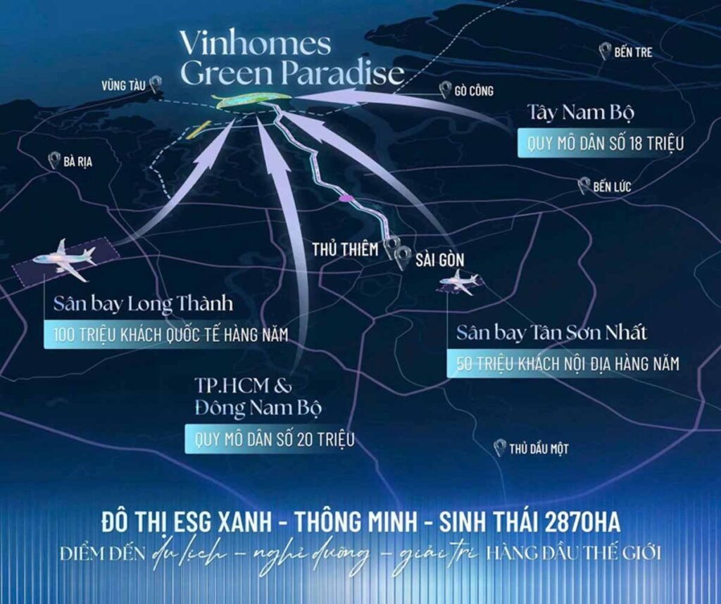 Hạ tầng kết nối Vinhomes Cần Giờ