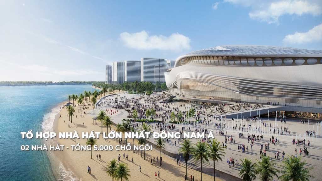 Tổ hợp nhà hát lớn nhất Đông Nam Á sẽ được xây dựng bên trong khu đô thị