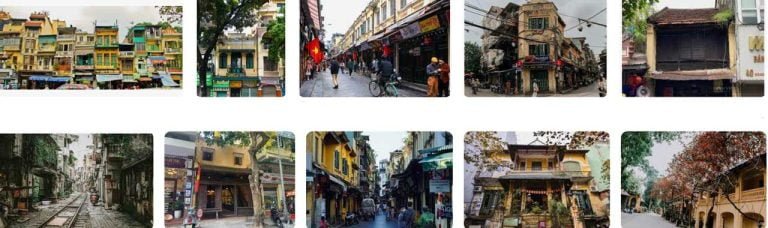 1 số hình ảnh về nhà phố cổ Hà Nội