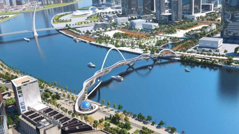 Cầu đi bộ Thủ Thiêm - Cầu đi bộ qua sông Sài Gòn