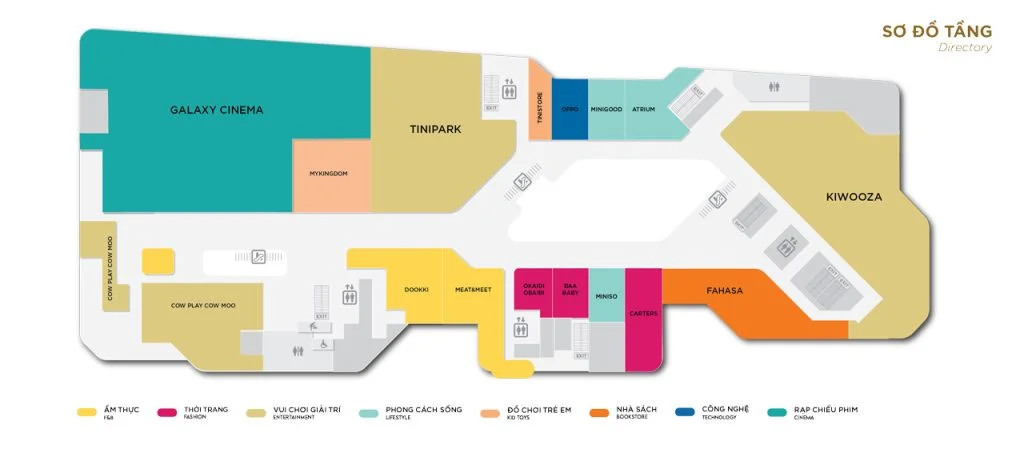 Tầng 3 Thiso Mall Sala