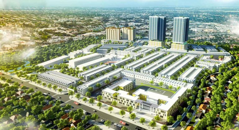 Hình phối cảnh dự án Hoàng Nam Uyên Hưng Bình Dương