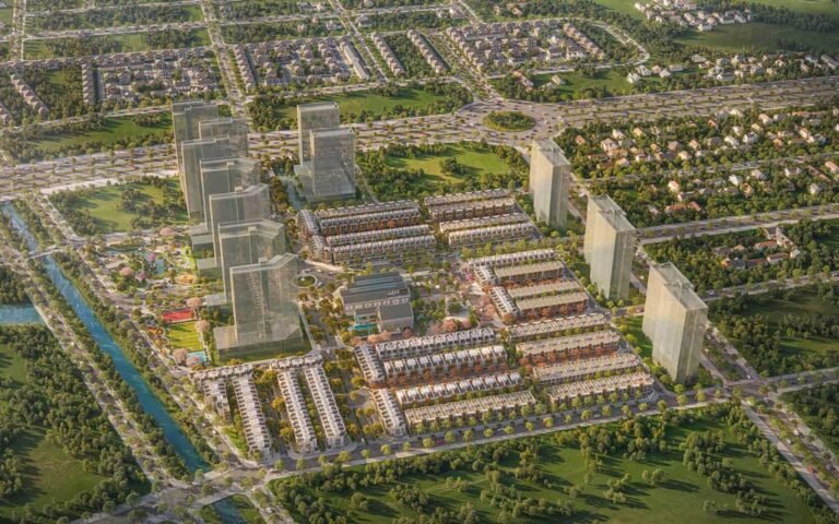 Hình phối cảnh dự án Springville Gamuda Land