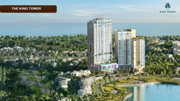 Hình phối cảnh dự án The King Tower Phú Thọ
